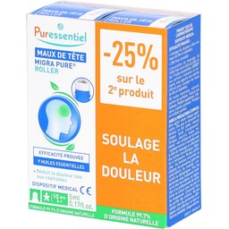Puressentiel Duo Roller Maux de Tête