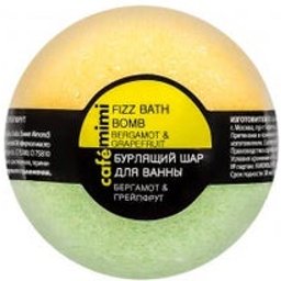 Café Mimi Bergamote & Pamplemousse Bombe de Bain Fizzy 120gr