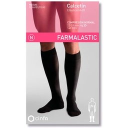 Farmalastic Chaussette Compression Normale Noir TM 1ut