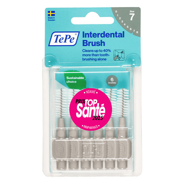 Brossettes Interdentaires Originales Gris 1.3 mm 6 brossettes