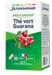 Thé Vert Guarana 30 Unités - Pot 30 gélules