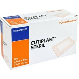 Smith &amp Nephew Cutiplast Steril Dressing 7,5x5cm 100uds