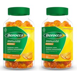 Berocca® Immunité gommes Multivitamines et minéraux Soutient le système immunitaire au quotidien