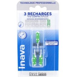 Trio Compac Brosset Rechar Vert Blist/3