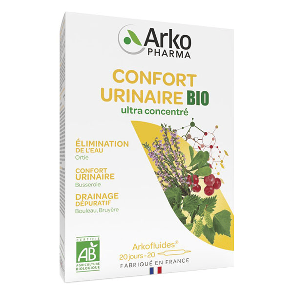 Arkofluides Confort Urinaire Bio 20 ampoules