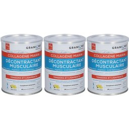 Laboratoire des Granions® Décontractant Musculaire - Collagène Marin Poudre  Saveur Citron