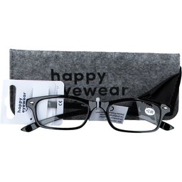 PharmaGLASSES® Lunettes de lecture Noir +2.00