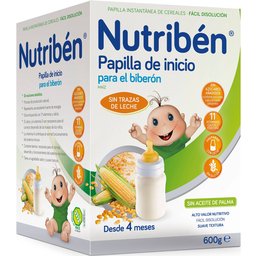 Nutribén™ papilla inicio biberón sin gluten 600g