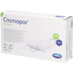 Cosmopor® Silicone Pansement stérile 15 x 8 cm