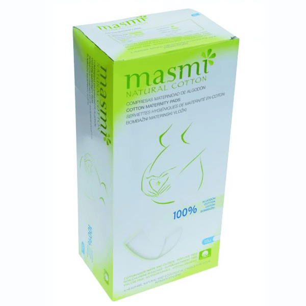 Serviettes Hygiéniques Maternité Coton Bio 10 unités
