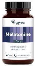Mélatonine Endormissement & Décalage Horaire 60 Unités - Pot 60 gélules