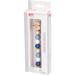 Goki Accroche-tétine étoile Bleue