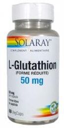 L-Glutathion 50 mg 60 Capsules Végétales - Pot 60 capsules végétales