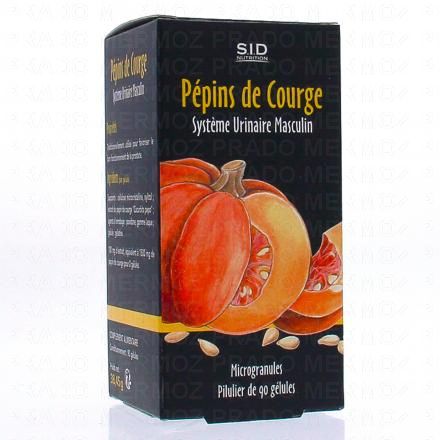 SID NUTRITION Phytoclassics Pépins de courge 90 gélules