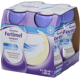 Compact 2.4kcal | Arôme Banane | Complément Nutritionnel Dénutrition