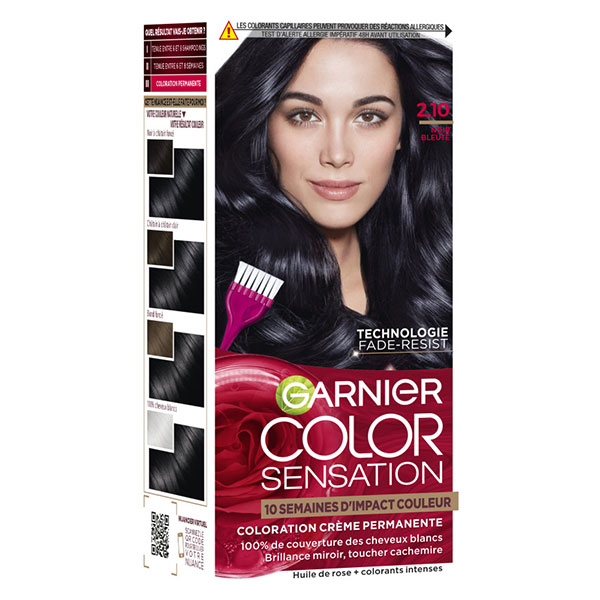Color Sensation Coloration Permanente 2.10 Noir Bleuté