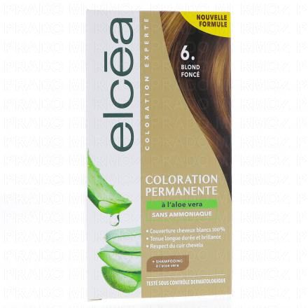 Coloration permanente à l'aloé vera blond foncé 6.