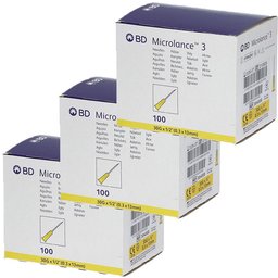 Microlance™ 3 Aiguille 30G 1/2 0.30 mm x 13 mm Jaune