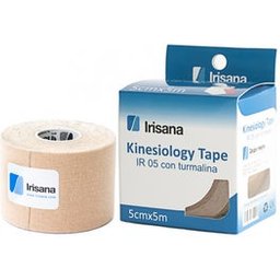 Kinesiology Tape avec Tourmaline 5cmx5m Beige R05.Bg 1ut