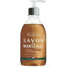 BeauTerra Savon de Marseille Liquide Beurre de Karité 300ml
