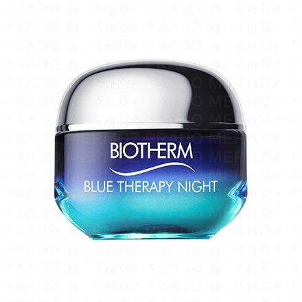 Blue Therapy crème nuit réparation des signes visibles de l'âge pot 50ml