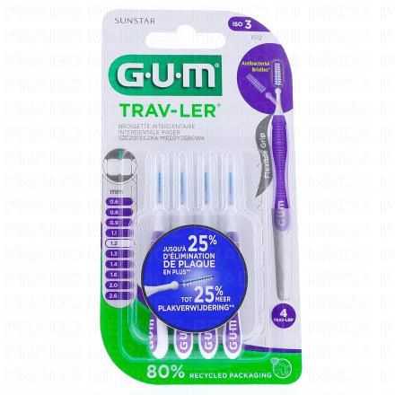 Trav-ler - Brossettes interdentaires n°1512 1.2mm x4