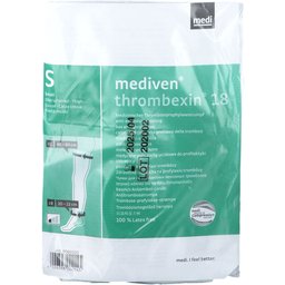 Thrombexin 18 Paire de bas mi-mollet médicaux 8060205 Small