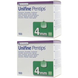 Unifine® Pentips® Aiguilles pour stylos stérile 32G 4mm An3541
