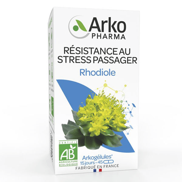 Arkogélules Stress Passager Rhodiole BIO 45 gélules
