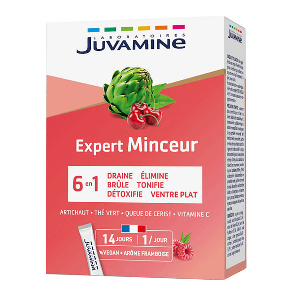 Action Minceur 6 Actions Goût Framboise 14 sticks