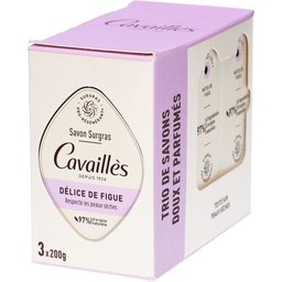 Cavailles Savon Surgras Délice de Figue x3