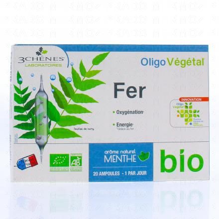 LES 3 CHENES OligoVégétal - Fer 20 ampoules