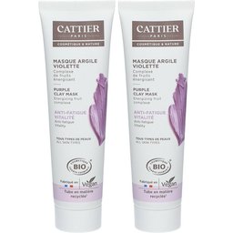 Masque à l'argile violette Bio