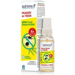 Moustiques et Tiques Spray Répulsif Cutané