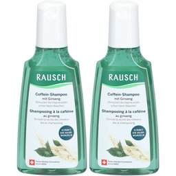 Shampooing à la caféine et au ginseng