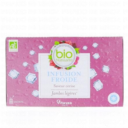 Infusion bio jambes légères froide 20 sachets