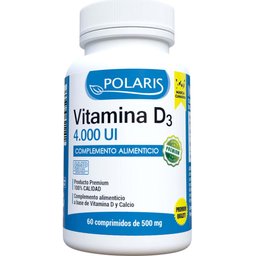 Vitamine D3 4000 IU 60 tabs