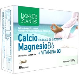 Calcium Magnésium B6 + Vitamine D3 60caps