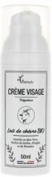 Crème Visage Perfectrice Jour et Nuit au Lait de Chèvre Bio Enrichie en Aloe Vera Huile de Jojoba et de Noisette - Flacon-Pompe 50 ml