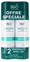 Keops Déodorant Spray Sec Lot de 2 X 150 ml - Lot 2 x 150 ml