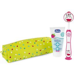 Set Dentaire Premières Dents 6-36M Rose 3uts