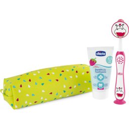 Set Dentaire Premières Dents 6-36M Rose 3uts