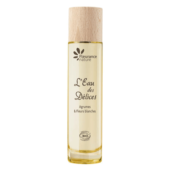 - Parfum à l'eau des délices agrumes et fleurs blanches Bio - Flacons spray 50 ml