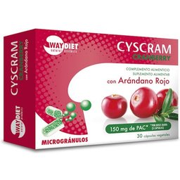 Cyscram Cranberry con Arándano Rojo 30caps