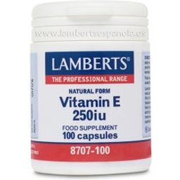 Vitamina E 250ui 100cáps Vitamina E 250ui 100cáps