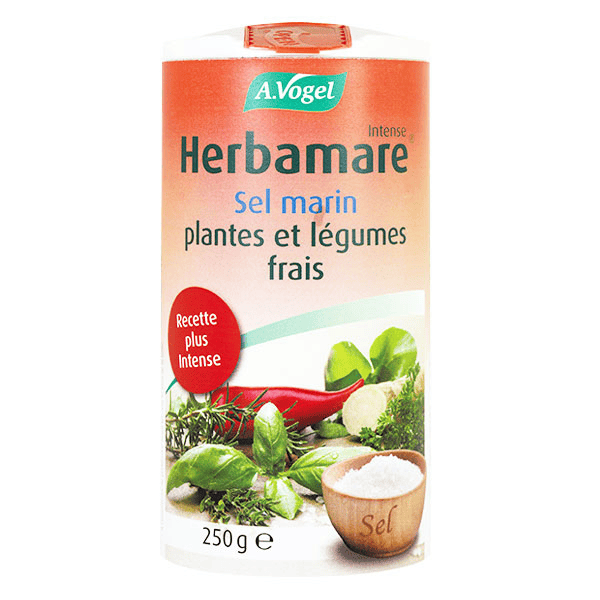 Herbamare Intense Sel Marin Plantes et Légumes Frais Bio 250g