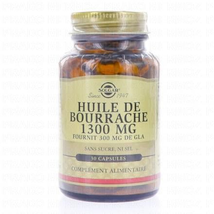Huile de bourrache super GLA 30 gélules
