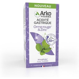 Arkocapsules Acidité Gastrique Orme rouge & Zinc