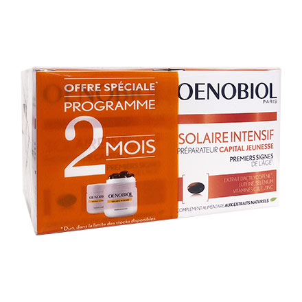 Solaire intensif préparateur capital jeunesse lot de 2 x 30 capsules