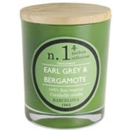 Bougie Verre Nro 1 Early Grey-Bergamote 7,5x9cm 1ut